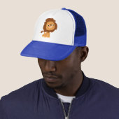 Cute Greedy Cartoon Lion Pet (In situ)