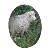 Cute Greedy Sheep Eating Dart Board Dartbord (Voorkant Rechts)