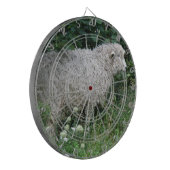 Cute Greedy Sheep Eating Dart Board Dartbord (Voorkant Links)