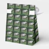 Cute Greedy Sheep Eating Favor Box Bedankdoosjes (Achterkant)