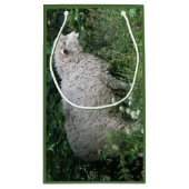 Cute Greedy Sheep Eating Gift Bag Klein Cadeauzakje (Achterkant)