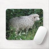 Cute Greedy Sheep Eating Mousepad Muismat (Met muis)