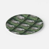 Cute Greedy Sheep Eating Paper Bord (Gekanteld)