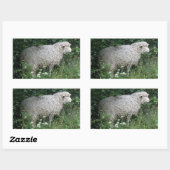 Cute Greedy Sheep Eating Sticker (Vel)