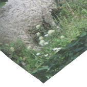 Cute Greedy Sheep Eating Table Runner Korte Tafelloper (Hoek)