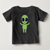 “Cute Green Alien (Voorkant)