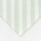 Cute Green Baby Sloth Baby Milestone Fleece Deken (Hoek)