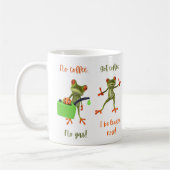 Cute green boomkikker mok (Links)