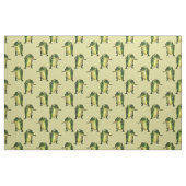 Cute Green Crocodiles Stof (Fat Quarter)