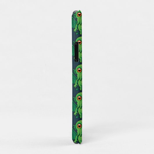 Cute Green Cthulhu Monster Case-Mate iPhone Case (Achterkant/rechts)