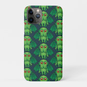 Cute Green Cthulhu Monster Case-Mate iPhone Case (Achterkant)