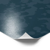 Cute Green Cthulhu Monster Foto Afdruk (Hoek)