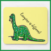 Cute Green Dinosaur Mousepad Muismat