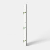 Cute Green Dinosaur Pattern Samsung Galaxy Hoesje (Linkerkant)