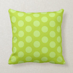 Cute Green Dotted Pillow Kussen