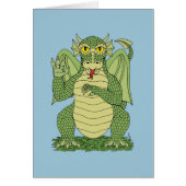 Cute Green Dragon (Voorkant)