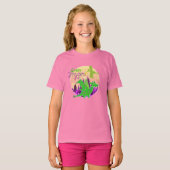 Cute Green Dragon T-shirt (Voorkant volledig)