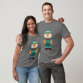 Cute green fox t-shirt (Unisex)