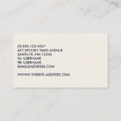 Cute Green Frankenstein Monster face Halloween Visitekaartje (Achterkant)