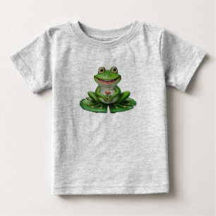 Cute Green Frog