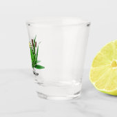 Cute Green Frog Design Shot Glas (Rechts)