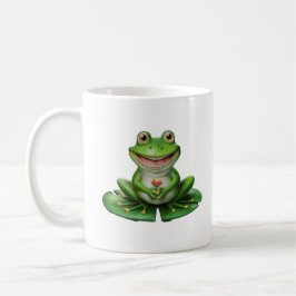 Cute Green Frog Koffiemok