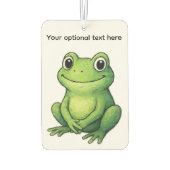 CUTE GREEN FROG LUCHTVERFRISSER (Achterkant)