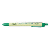 Cute Green Frog Personalized Pen (Bodem)