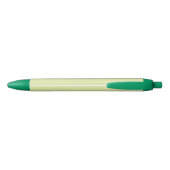 Cute Green Frog Personalized Pen (Achterkant)