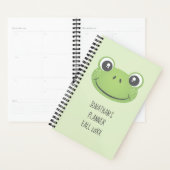 Cute Green Frog | Terug naar school | Planner (Display)