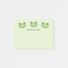 Cute Green Frog | Terug naar school | Post-IT-noti Post-it® Notes