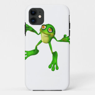Cute Green Froggy Case-Mate iPhone Case