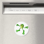 Cute Green Froggy Magneet (Insitu (Vaatwasser))