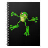 Cute Green Froggy Notitieboek (Voorkant)
