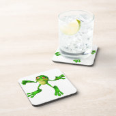 Cute Green Froggy Onderzetter (Rechterzijde)