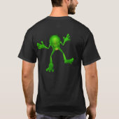 Cute Green Froggy T-shirt (Achterkant)