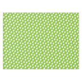 Cute Green Ghost Pattern – Halloween Design Tafelkleed (Voorkant (Horizontaal))