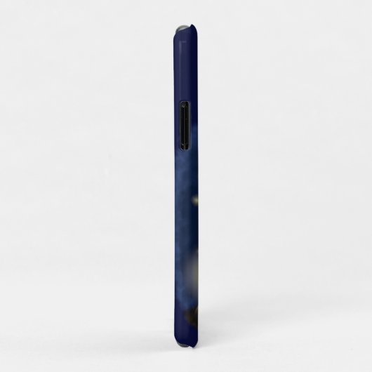 Cute green glow-cartoon illustratie Case-Mate iPhone case (Achterkant/rechts)