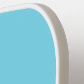 Cute green hongkikker cartoon illustratie pickleball paddle (Links Detail)