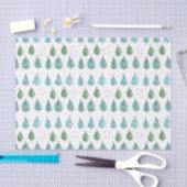Cute Green Kerstbomen Tissuepapier (Craft)