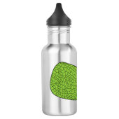 Cute green leaf hopper insect cartoon waterfles (Links)