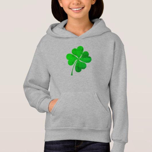 Cute Green Lucky Clover St. Patrick's Day (Voorkant)