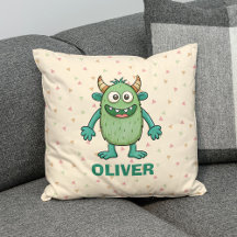 Cute Green Monster, gepersonaliseerd