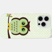 Cute Green Owl Case-Mate iPhone Case (Achterkant (horizontaal))