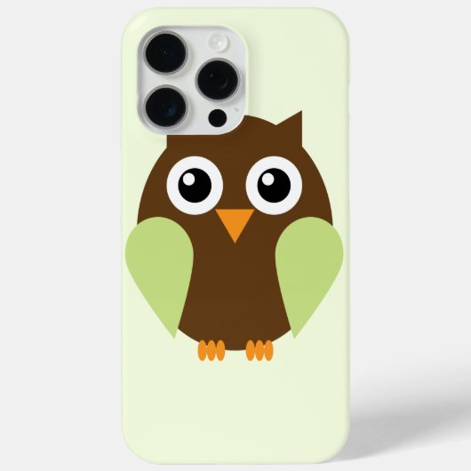 Cute Green Owl Case-Mate iPhone Case (Achterkant)
