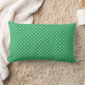 Cute Green Polka Dots Pattern Kussen (Deken)
