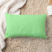 Cute Green Polka Dots Pattern Kussen (Deken)