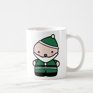 Cute Green Santa Mok - Mijn allereerste kerstfeest