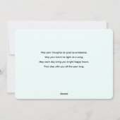 Cute Green St. Patrick's Day Pig Feestdagenkaart (Achterkant)