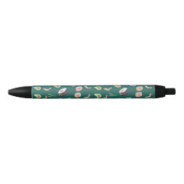 Cute green Sushi-patroon Zwarte Inkt Pen
